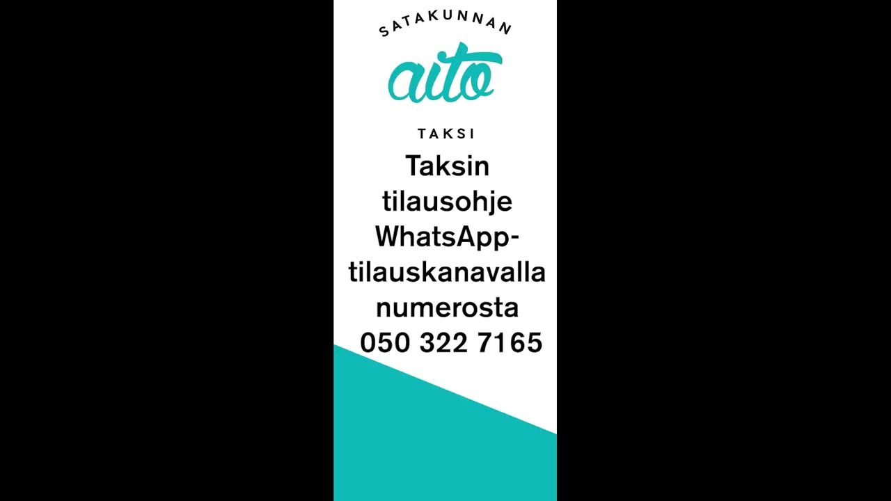 Aitotaksin WhatsApp-taksintilauskanava